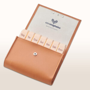 Pilbox Maxi Caramelo