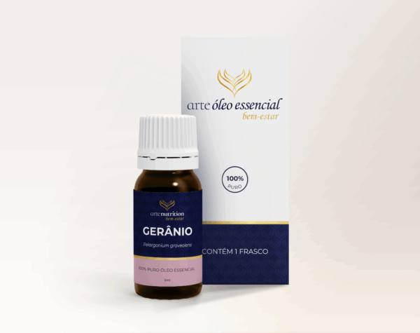 Óleo Essencial de Gerânio